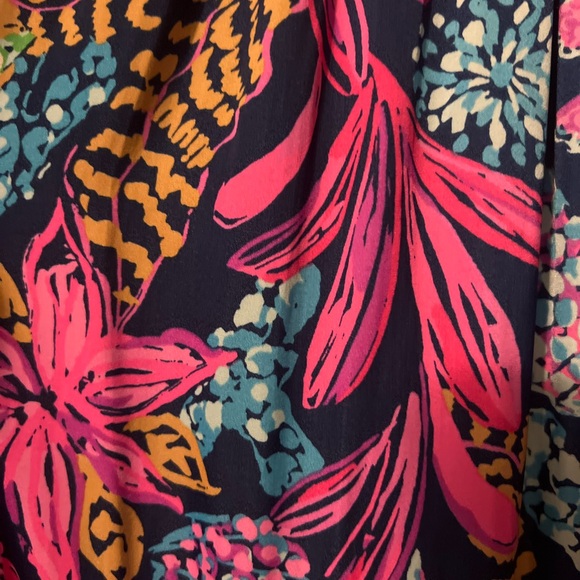 Lilly Pulitzer Calipso Coast tiered maxi dress in EUC - Picture 6 of 11